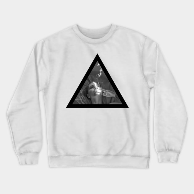 T R I - Feeling lost (black) Crewneck Sweatshirt by T R I - design by RyochiBat